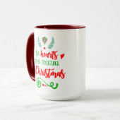 Alle harten komen samen op kerstavond, ZSG Mok (Voorkant links)