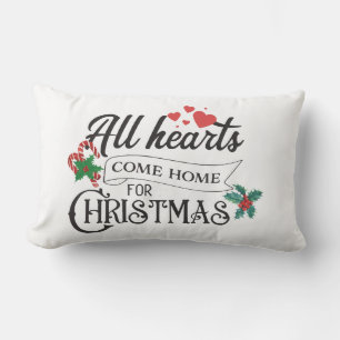 Alle harten komen thuis met Kerstmis Kussen