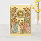 Alle heiligen (RLS 19) Blanco groet Kaart (Gele Bloem)