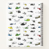 Alle helikopters notitieboek (Achterkant)