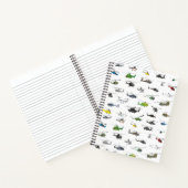 Alle helikopters notitieboek (Binnen)