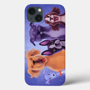 Alle honden iPhone 13 hoesje