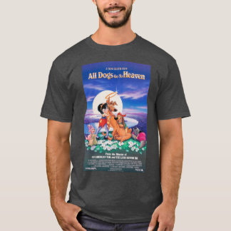 Alle honden gaan naar de hemel grappig cadeau t-shirt