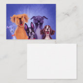 Alle honden notitiekaartje (Voorkant / Achterkant)