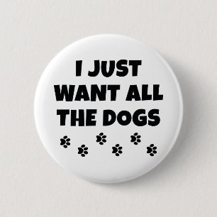 Alle honden ronde button 5,7 cm