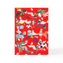 "Alle Honden zijn de Kaart van de Vakantie van