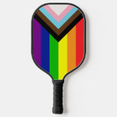 ALLE INCLUSIEVE RAINBOW LGBTQIA+ PICKLEBALL PADDLE (Achterkant)