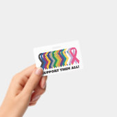 Alle kankerbewustwording badge (Handheld)