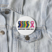 Alle kankerbewustwording ronde button 7,6 cm (In situ)