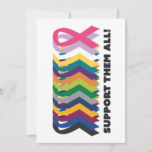 Alle kankerbewustwording save the date (Voorkant)