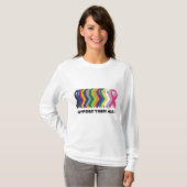 Alle kankerbewustwording t-shirt (Voorkant volledig)