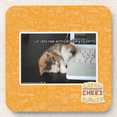 Alle katten met USB Drankjes Onderzetter (Voorkant)