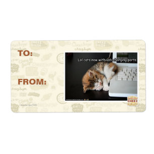 Alle katten met USB Etiket