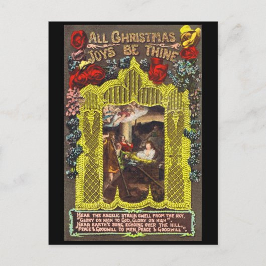 Alle kerstfeestjes feestdagenkaart (Voorkant)