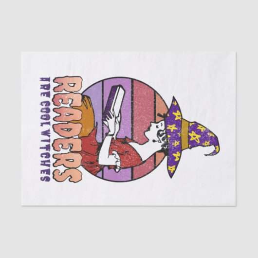 Alle kinderen lezen de reportlek tissuepapier (Voorkant)