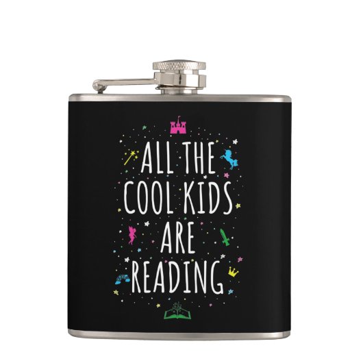 Alle Kinderen lezen ik Heupfles (Voorkant)