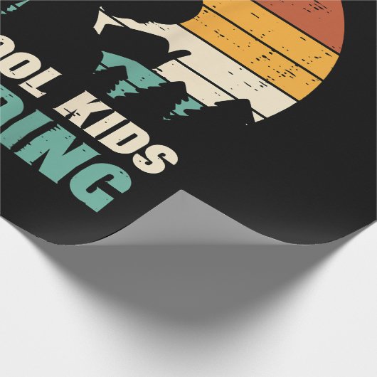 Alle Kinderen lezen Retro lezen Boeken Lover Boys Cadeaupapier (Hoek)