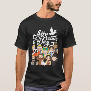Alle Kinderen van de Dag van de Zagen Katholiek St T-shirt