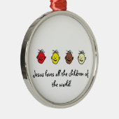 Alle kindersieraden metalen ornament (Rechts)