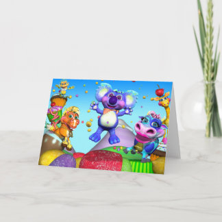 Alle kleine regendruppels noteren Kaart