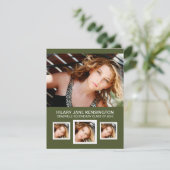 Alle kleuren Foto-Afstuderen Kaart (Staand voorkant)