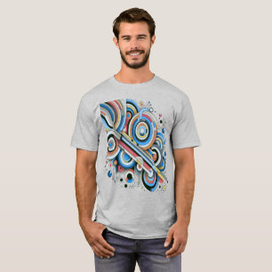 Alle kleuren Rainbow Palette ArtDesign T-shirt