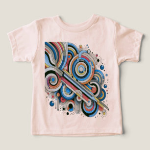 Alle kleuren Rainbow Palette ArtDesign T-shirt