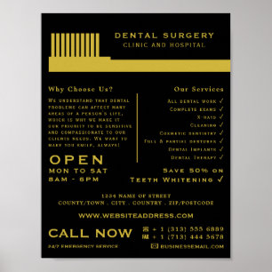 Alle kleurentandenborstel, tandheelkunde, tandheel poster