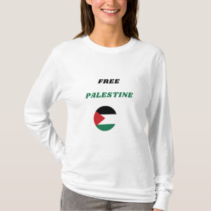 Alle levens zijn GELIJK1: GRATIS PALESTINA Solidar T-shirt