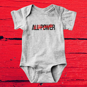 Alle Macht aan het Volk Baby Bodypakje Romper