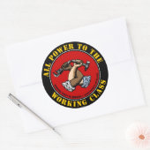 "Alle macht..." Sticker (Envelop)