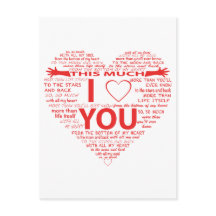 Alle manieren waarop ik van je hou