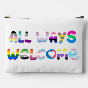 Alle manieren Welkom LGBTQIA+ inclusiviteit queer Etui