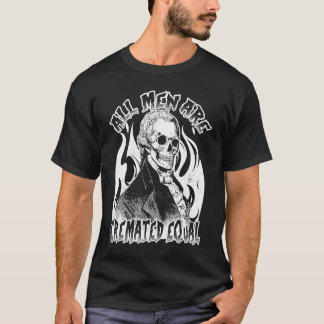 Alle Mannen zijn gemaakt met een coroner met hetze T-shirt