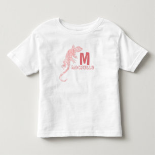 Alle meisjes naam Lizard Monogram T-shirt