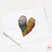 Alle mensen omcirkelen Sticker (Envelop)