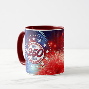 Alle Mensen Zijn Gemaakt Grafische Vuurwerk Wolken Mok