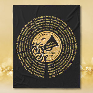 ALLE Namen van Cheerleaders, Cadeaus voor Cheerlea Fleece Deken