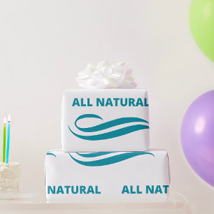 Alle natuurlijke minimalistische eco-vriendelijke  cadeaupapier