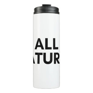 alle natuurlijke thermosbeker