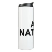 alle natuurlijke thermosbeker (Gedraaid links)