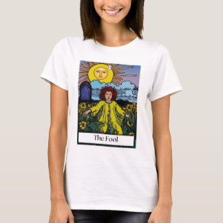 Alle nieuwe "The Fool" Tarot Kaart ontwerp T-shirt