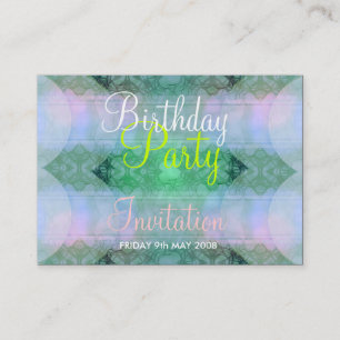 Alle Occasion Invitation Card Visitekaartje