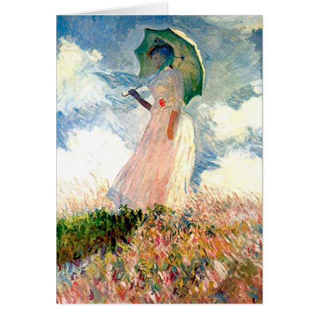Alle Occasion Monet Woman met Parasol (Voorkant)