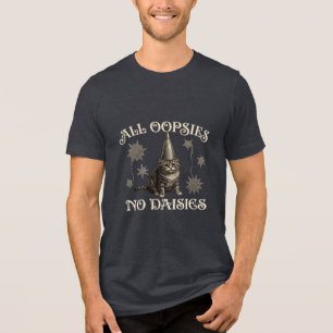 Alle oepsjes geen madeliefjes leuk Tri-Blend shirt