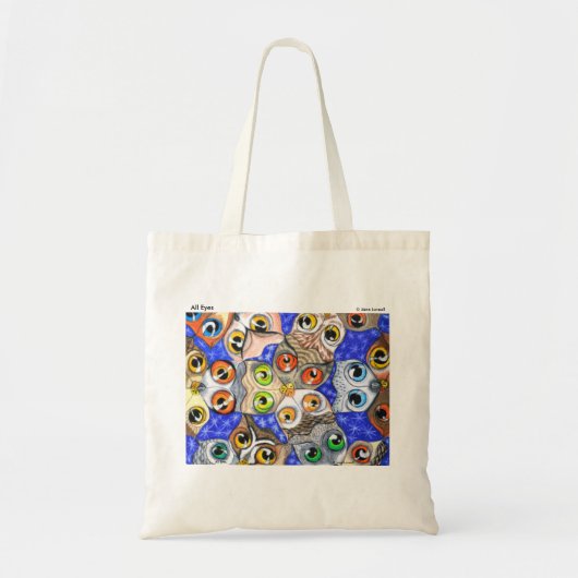 Alle ogen Canvas tas (Voorkant)