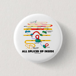 Alle opgesplitste RNA-splicing Ronde Button 5,7 Cm