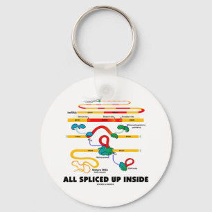 Alle opgesplitste RNA-splicing Sleutelhanger
