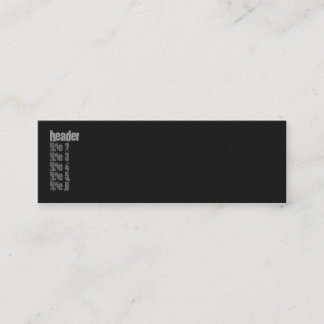 Alle opgetekende contactkaartje