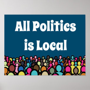 Alle Politiek is Lokaal 2024 Poster